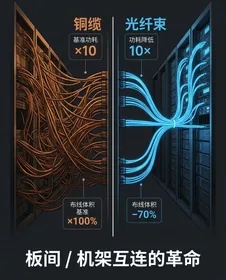光互连vs铜缆对比
